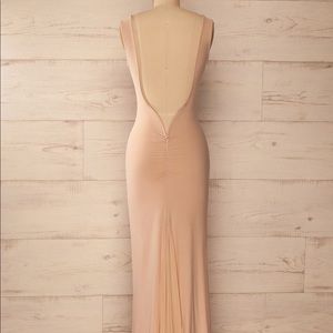 Boutique 1861 RUMA - Backless Beige Maxi